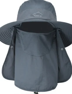 Hot OUKU Men's Bucket Hat Sun Hat Fishing Hat Boonie hat Hiking Hat Black Pink Chinlon Streetwear Stylish Casual Outdoor Daily Going out Letter Embroidery UV Sun Protection Sunscreen Quick Dry Lightweight