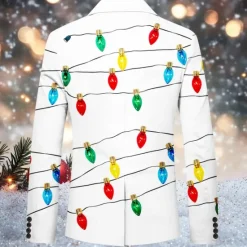 Outlet OUKU Men's bulb Long Sleeve Turndown Artistic Casual Party Evening Wear Daily Buttons 3D Print Multi Pocket