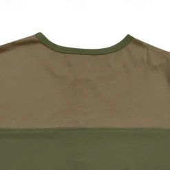 Hot OUKU Men's Button T Shirt T Shirt Henley Shirt Tee Long Sleeve Henley Spring & Fall Color Block Fashion Designer Basic Patchwork Vacation Street Going out Black Brown Army Green Top Tee for Men