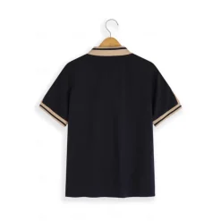 Clearance OUKU Men's Button Up Polos Golf Shirt Casual Holiday Lapel Short Sleeve Fashion Basic Color Block Patchwork Embroidered Summer Regular Fit Wine Black Navy Blue Green Light Blue Grey Button Up Polos