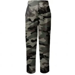 Online OUKU Men's Camo / Camouflage Dress Pants Mid Waist Vintage Formal Outdoor Street Zipper Pocket Summer Spring Fall 3D Print Navy Blue Army Green