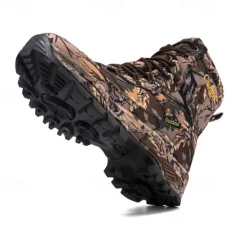Hot OUKU Men's Camouflage Outdoor Hiking Boots – Waterproof, Durable, and Lightweight with Non-Slip Sole for Hunting and Trekking