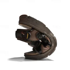 New OUKU Men's Camouflage Sport Sandals with Adjustable Velcro Straps, Breathable Design and Durable Sole for Hiking, Outdoor Activities and Summer Wear