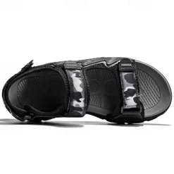 New OUKU Men's Camouflage Sport Sandals with Adjustable Velcro Straps, Breathable Design and Durable Sole for Hiking, Outdoor Activities and Summer Wear