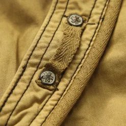 Sale OUKU Men's Capri Cargo Shorts Cargo Shorts Capri Pants Shorts Summer Shorts Multi Pocket Flap Pocket Plain Comfort Wearable Knee Length Outdoor Sport Daily Fashion Casual Army Green Red