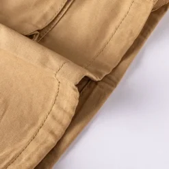 Clearance OUKU Men's Capri Cargo Shorts Cargo Shorts Capri Pants Shorts Summer Shorts Zipper Multiple Pockets Flap Pocket Plain Comfort Breathable Knee Length Outdoor Vacation Sporty Casual Red Khaki