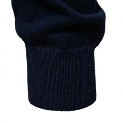 Outlet OUKU Men's Cardigan Sweater Cardigan Ribbed Knit Regular Tops Button Up Button-Down Solid Color V Neck Knitwear Fashion Work Causal Clothing Apparel Spring & Fall Navy Blue Beige S M L