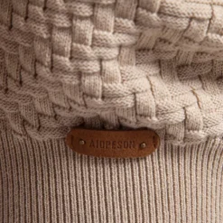 Outlet OUKU Men's Cardigan Sweater Cardigan Ribbed Knit Regular Tops Button Up Button-Down Solid Color V Neck Knitwear Fashion Work Causal Clothing Apparel Spring & Fall Navy Blue Beige S M L