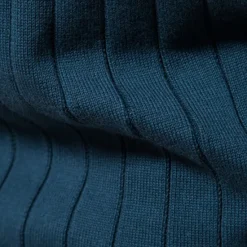 Hot OUKU Men's Cardigan Sweater Ribbed Cable Knit Zipper Jacquard Solid Color Turndown Knitwear Neutral Outdoor Causal Clothing Apparel T-shirt Sleeve Winter Spring & Fall Black Navy Blue S M L