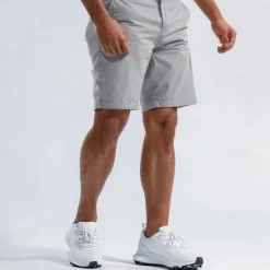New OUKU Men's Cargo Pants Buttons Pocket Solid Color Breathable Outdoor Short Outdoor Party Business Simple Classic Style Black White Micro-elastic