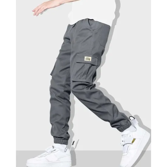 Online OUKU Men's Cargo Pants Cargo Trousers Flap Pocket Plain Comfort Breathable Outdoor Daily Going out Fashion Casual Black Army Green