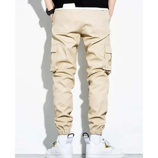 Online OUKU Men's Cargo Pants Cargo Trousers Flap Pocket Plain Comfort Breathable Outdoor Daily Going out Fashion Casual Black Army Green