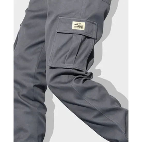 Online OUKU Men's Cargo Pants Cargo Trousers Flap Pocket Plain Comfort Breathable Outdoor Daily Going out Fashion Casual Black Army Green
