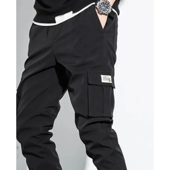 Online OUKU Men's Cargo Pants Cargo Trousers Flap Pocket Plain Comfort Breathable Outdoor Daily Going out Fashion Casual Black Army Green