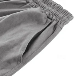 OUKU Men's Cargo Pants Cargo Trousers Drawstring Elastic Waist Multi Pocket Plain Wearable Outdoor Daily Camping & Hiking Fashion Classic Lake blue Black