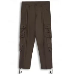 Discount OUKU Men's Cargo Pants Cargo Trousers Hiking Pants 8 Pocket Plain Comfort Breathable Outdoor Daily Going out Fashion Casual Gray Green Camouflage Black