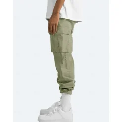 New OUKU Men's Cargo Pants Cargo Trousers Leg Drawstring Solid Color Ripstop Breathable Weekend Streetwear Classic Casual Black Yellow