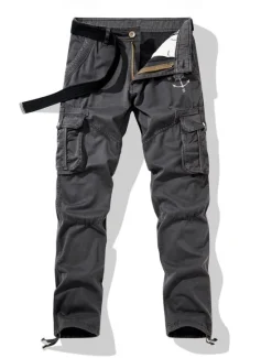 Outlet OUKU Men's Cargo Pants Cargo Trousers Work Pants Multi Pocket Graphic Sailboat Outdoor Full Length Outdoor Sports Outdoor Casual Sports Fashion Army Green Khaki Micro-elastic