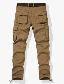 Sale OUKU Men's Cargo Pants Cargo Trousers Work Pants Multi Pocket Graphic Animal Horse Outdoor Full Length Outdoor Sports Outdoor Casual Classic Western Style Yellow Army Green Micro-elastic