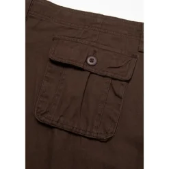 Online OUKU Men's Cargo Pants Cargo Trousers Trousers Work Pants Multi Pocket Plain Comfort Breathable Casual Daily Streetwear Sports Fashion ArmyGreen Grass Green Micro-elastic