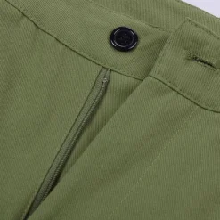 Sale OUKU Men's Cargo Pants Cargo Trousers Trousers Flap Pocket Plain Comfort Breathable Outdoor Daily Streetwear Casual Light Khaki Black