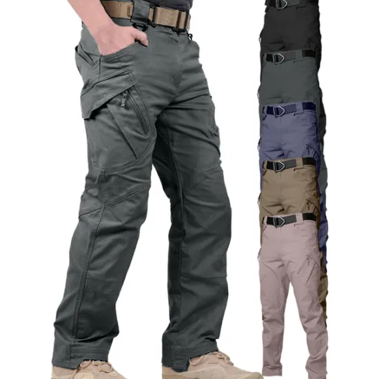 New OUKU Men's Cargo Pants Cargo Trousers Combat Trousers Tactical Pants Solid Color Ripstop Breathable Going out Streetwear Designer Casual Black Green