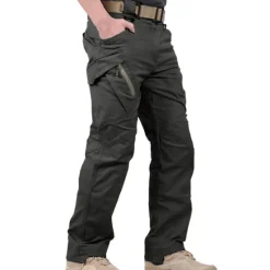 New OUKU Men's Cargo Pants Cargo Trousers Combat Trousers Tactical Pants Solid Color Ripstop Breathable Going out Streetwear Designer Casual Black Green