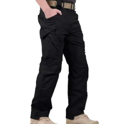 New OUKU Men's Cargo Pants Cargo Trousers Combat Trousers Tactical Pants Solid Color Ripstop Breathable Going out Streetwear Designer Casual Black Green