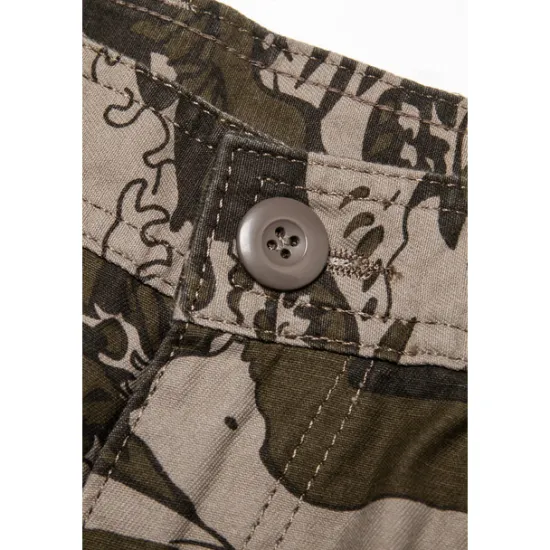 Discount OUKU Men's Cargo Pants Cargo Trousers Pocket Plain Comfort Breathable Outdoor Daily Going out Fashion Casual Gray Green Yellow camouflage