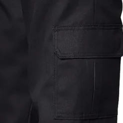 Clearance OUKU Men's Cargo Pants Cargo Trousers Trousers Multi Pocket Straight Leg Plain Windproof Wearable Full Length Outdoor Daily Camping & Hiking Fashion Streetwear Black Navy Blue