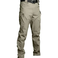 New OUKU Men's Cargo Pants Cargo Trousers Combat Trousers Tactical Pants Pocket Plain Comfort Breathable Outdoor Daily Going out Fashion Casual Black Green