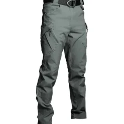 New OUKU Men's Cargo Pants Cargo Trousers Combat Trousers Tactical Pants Pocket Plain Comfort Breathable Outdoor Daily Going out Fashion Casual Black Green