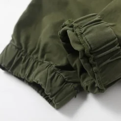 OUKU Men's Cargo Pants Cargo Trousers Patchwork Buttons Drawstring Camo Camouflage Wearable Outdoor Daily Camping & Hiking Fashion Classic Black Army Green