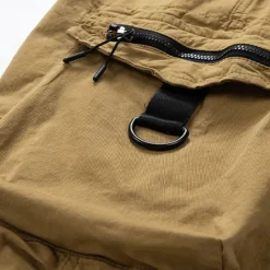 Best OUKU Men's Cargo Pants Cargo Trousers Hiking Pants Buttons Elastic Waist Multi Pocket Plain Wearable Outdoor Daily Camping & Hiking Fashion Classic Black Army Green