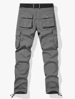 Clearance OUKU Men's Cargo Pants Cargo Trousers Work Pants Multi Pocket Graphic Arrow 1776 Outdoor Full Length Outdoor Sports Outdoor Casual Classic Western Style Yellow Army Green Micro-elastic