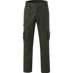 New OUKU Men's Cargo Pants Cargo Trousers Work Pants Elastic Waist Multi Pocket Straight Leg Plain Work Simple Casual Navy ArmyGreen