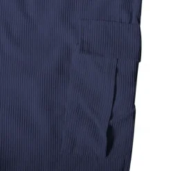 Sale OUKU Men's Cargo Pants Corduroy Pants Trousers Straight Leg Sweatpants Elastic Waist Drawstring Multi Pocket Plain Wearable Outdoor Daily Camping & Hiking Fashion Classic Black Army Green