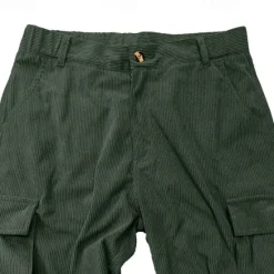 Clearance OUKU Men's Cargo Pants Corduroy Pants Trousers Baggy Pants Casual Pants Elastic Waist Multi Pocket Straight Leg Plain Comfort Soft Full Length Outdoor Casual Daily Fashion Streetwear Black Blue
