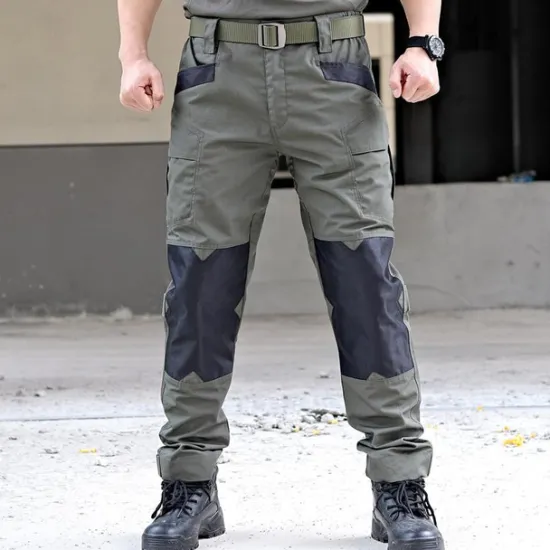 Outlet OUKU Men's Cargo Pants Hiking Pants Trousers Tactical Pants Military Camo Outdoor Regular Fit Waterproof Quick Dry Pants / Trousers Grey Hunting Climbing Camping / Hiking / Caving M L XL XXL Camouflage