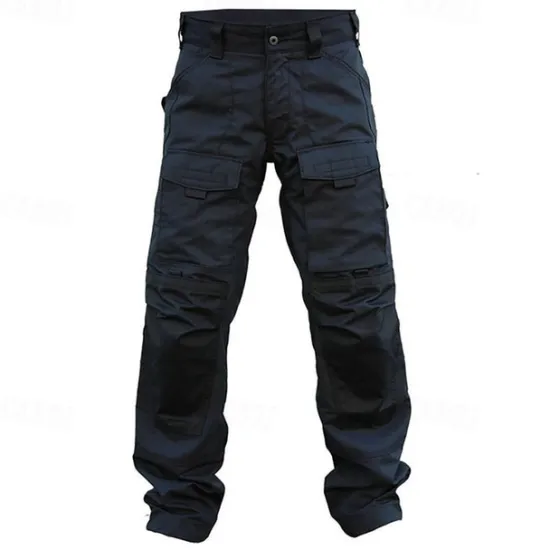 Sale OUKU Men's Cargo Pants Tactical Pants Trousers Camo Pants Buttons Multi Pocket Plain Wearable Outdoor Daily Camping & Hiking Fashion Classic Black Army Green