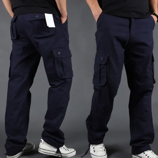 Outlet OUKU Men's Cargo Pants Tactical Pants Trousers Hiking Pants Buttons Multi Pocket Plain Wearable Outdoor Daily Camping & Hiking Fashion Classic Gray Green Grass Green