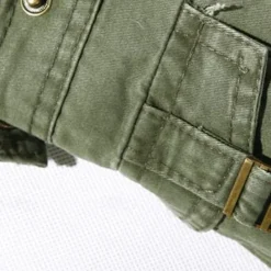 Discount OUKU Men's Cargo Pants Tactical Pants Trousers Buttons Multi Pocket Plain Wearable Outdoor Daily Camping & Hiking Fashion Classic ArmyGreen Grass Green