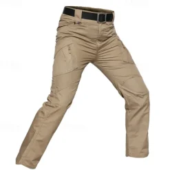 Discount OUKU Men's Cargo Pants Tactical Pants Trousers Buttons Multi Pocket Plain Waterproof Wearable Outdoor Daily Camping & Hiking Fashion Classic Black Green