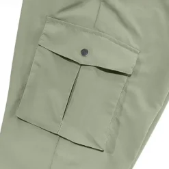 New OUKU Men's Cargo Pants Tactical Pants Trousers Buttons Multi Pocket Elastic Cuff Plain Wearable Outdoor Daily Camping & Hiking Fashion Classic Black White