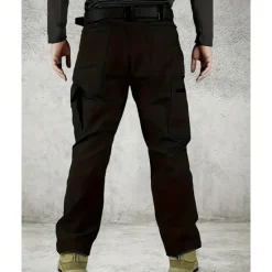 New OUKU Men's Cargo Pants Tactical Pants Trousers Elastic Waist Multi Pocket Plain Waterproof Wearable Outdoor Daily Camping & Hiking Fashion Classic Black Army Green Khaki
