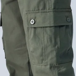 Online OUKU Men's Cargo Pants Trousers Work Pants Buttons Multi Pocket Plain Wearable Outdoor Daily Camping & Hiking Fashion Classic Black Army Green