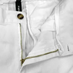 Hot OUKU Men's Cargo Pants Trousers Chinos Casual Pants Zipper Cargo Pocket Plain Comfort Breathable Full Length Casual Daily Holiday Fashion Basic Black White Micro-elastic