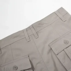 OUKU Men's Cargo Pants Trousers Buttons Multi Pocket Plain Quick Dry Moisture Wicking Full Length Outdoor Daily Camping & Hiking Fashion Classic Black Army Green