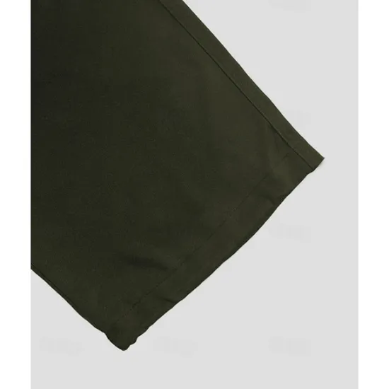 Discount OUKU Men's Cargo Pants Trousers Pocket Drawstring Elastic Waist Plain Wearable Outdoor Daily Camping & Hiking Fashion Classic Black Army Green