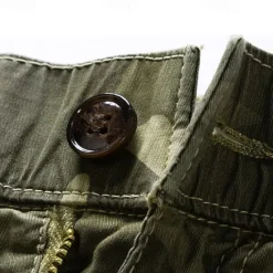 Online OUKU Men's Cargo Shorts Camo Shorts Shorts Summer Shorts Drawstring Elastic Waist Multi Pocket Camouflage Camo / Camouflage Comfort Wearable Knee Length Outdoor Sport Daily Fashion Casual Blue Khaki